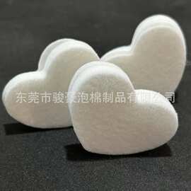 白色涤纶纤维绵片异形香薰吸水棉香水精油挥发器海绵棉片