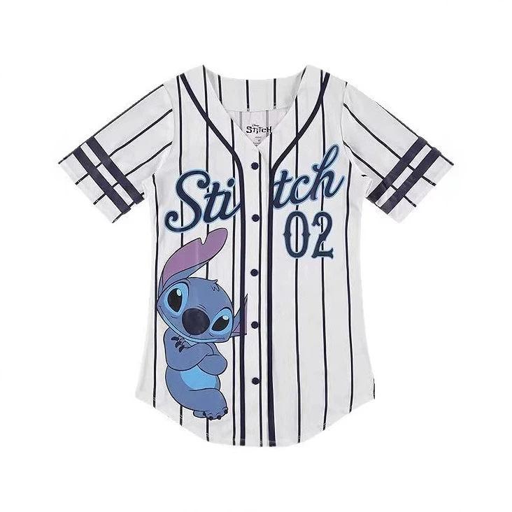 Cross-Border Amazon Best-Selling Sports Jersey Baseball Uniform Button-Up Cardigan Stitch Digital Print Training Top for Men Cross-Border Amazon Best-Selling Sports Jersey Baseball Uniform Button-Up Cardigan Stitch Digital Print Training Top for Men