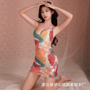 ��Ȥ����Ů�_���ļ�Ӿ��͸ҕ˯ȹ�������ȹ���ɳ��¶���첱2593