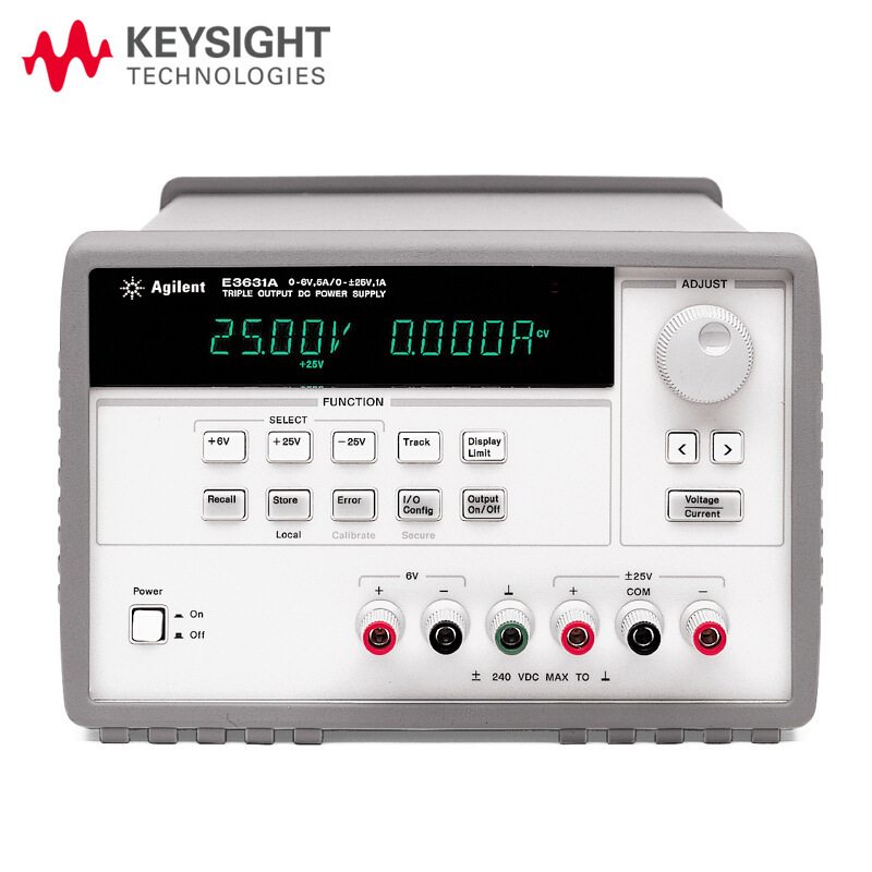 是德 可编程直流电源E3631A三路输出E3632A 安捷伦E3633 3634A