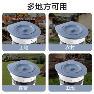 Toilet Cover for Children and Adults, Thickened Simple Toilet Seat, Squat Toilet Modification, Toilet Seat on the Bucket