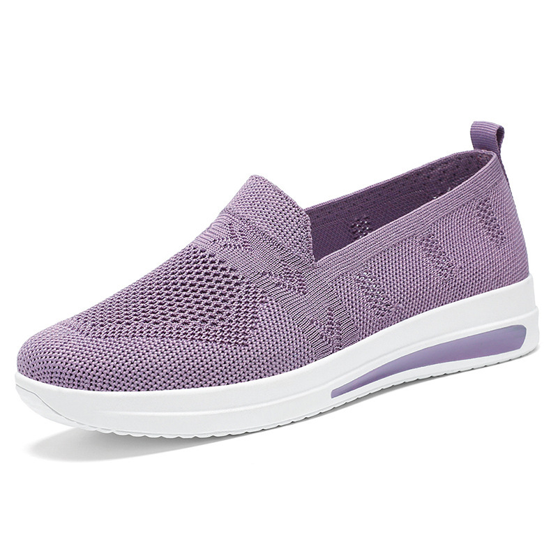 Zapatos de primavera de mujer, zapatos de mujer transfronterizos de un pie, zapatos casuales, zapatos de madre superficiales, zapatos de suela suave, zapatos transpirables
