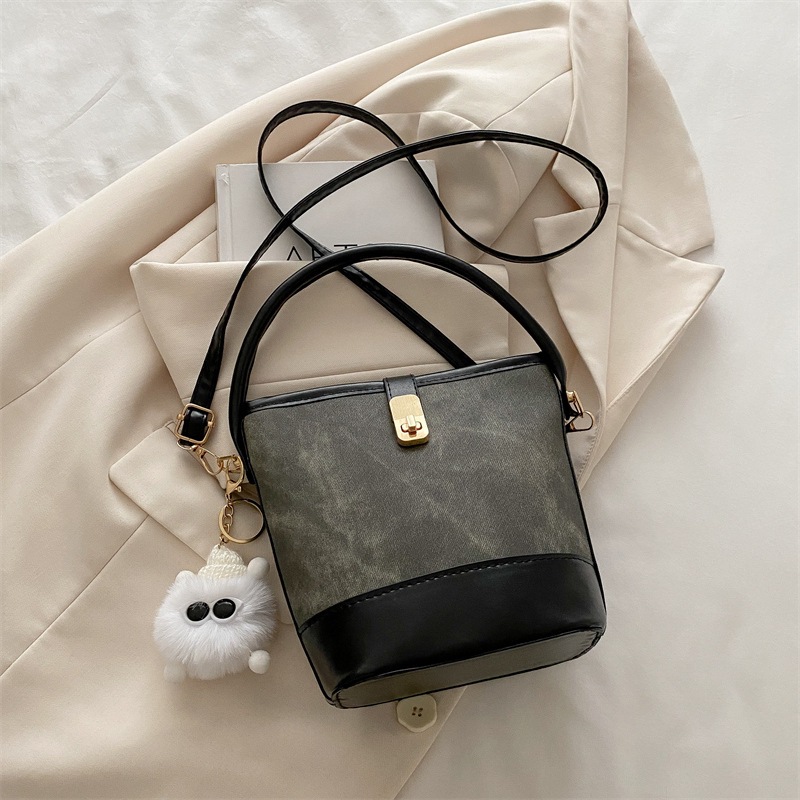 Otoño y invierno Meirad bolsos de mano para mujeres 2024 invierno nuevo estilo nuevo estilo de moda retro bolsos de balde bolsos de mochila para mujeres