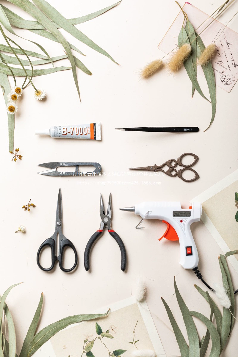 Цветочный дневник DIY цветочная грязь цветочная композиция инструменты для изготовления вечных цветов термоплавкий клеевой пистолет клей-карандаш цветочная лента пинцет ромашка