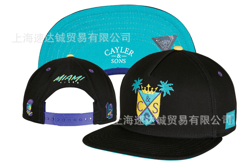 Mayorista comercio exterior sombrero plano sombrero ajuste sombrero sombrero de automóvil sombrero de moda americana sombrero de sol sombrero de sol