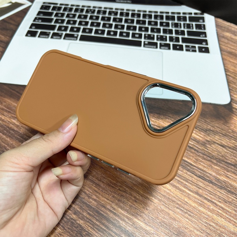 适用iphone16金属相框15ProMax苹果17手机壳软壳11简约纯色11批发|undefined