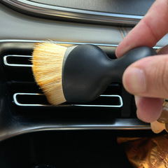 汽車內飾清潔軟毛刷凹凸縫隙細節清潔毛刷汽車空調出風口內部除塵