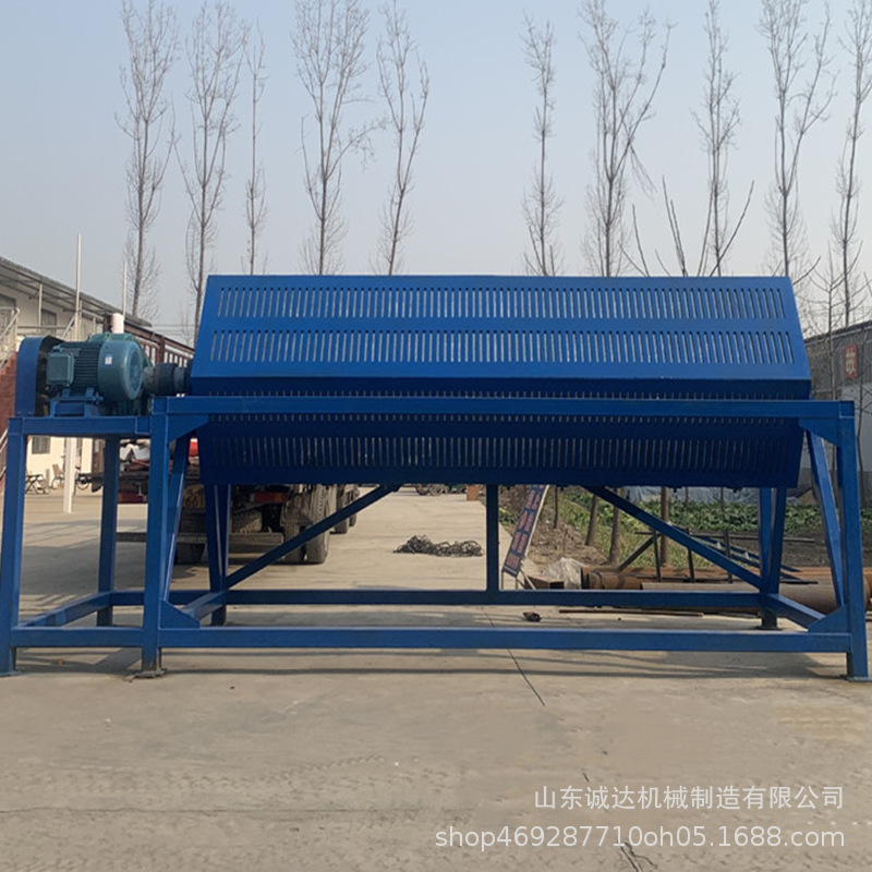 诚达生产 大容量六角滚筒抛光机 火烧铁镀锌件清理污油滚筒抛光机