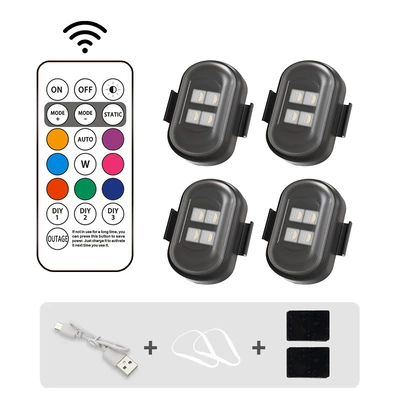 Led Wireless Remote Control Warning – Other lights - 4-lights-with-remote-control