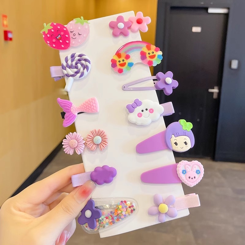 Horquilla para el cabello roto, horquilla para niñas y niños, bebé, princesa, accesorios para el cabello para niñas, clip de flequillo lindo, tocado para niñas