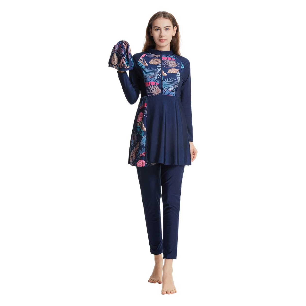 Женский комбинированный купальник Консервативный купальник, H1019, AliExpress EBAY AMAZON Лидер продаж