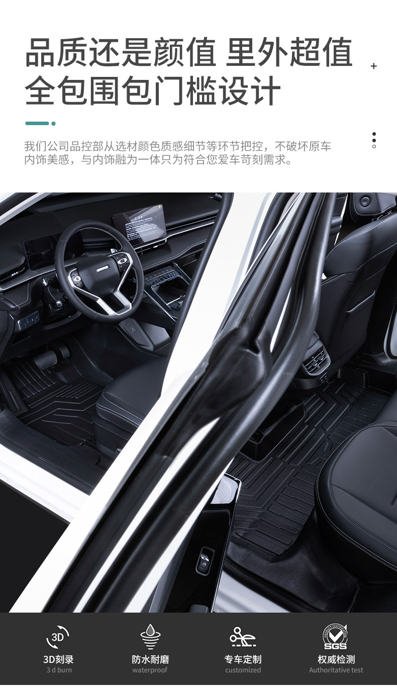 TPE Car Floor Mats For Great Wall Haval H6 2023