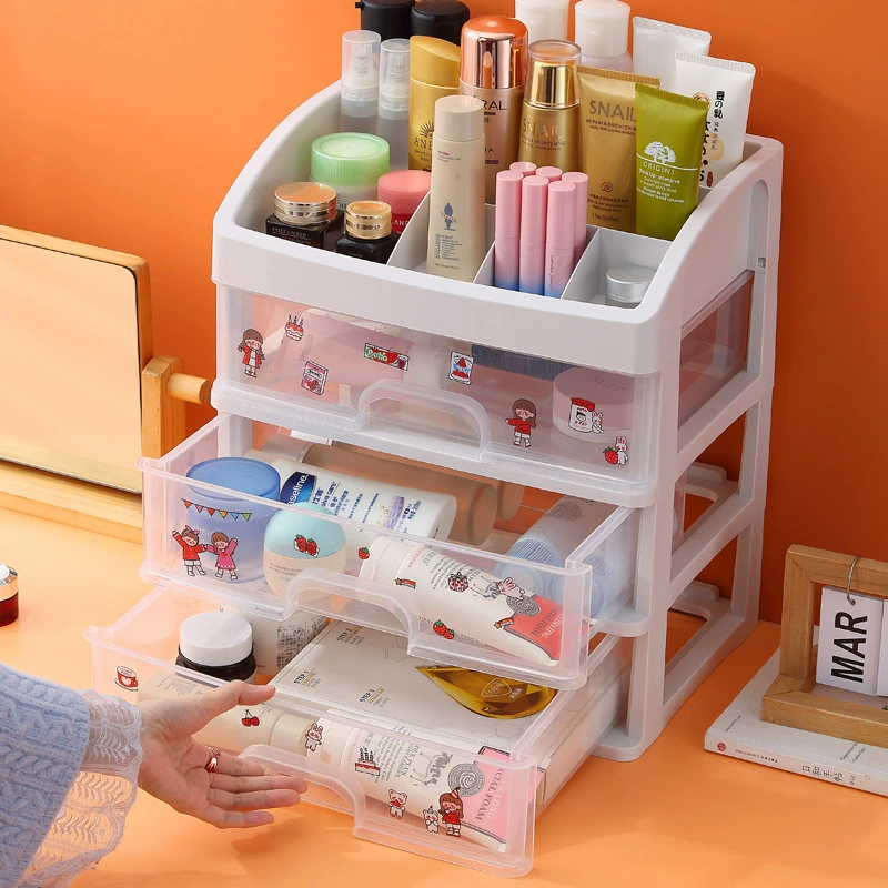 Universal handheld storage box, capacious makeup box