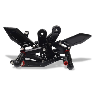 Suitable for Dongfeng 675Sr-R Modified Accessories Competitive Model Raised Pedal Aluminum Alloy Brake Pedal Assembly (Motorcycle Safety Supplies) - black-style
