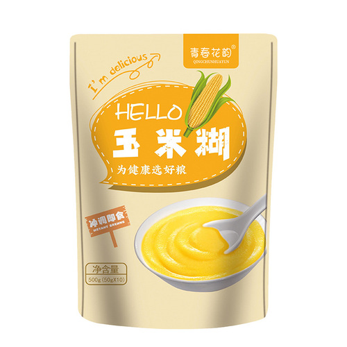 Original Flavor Corn Pudding Ready-to-Drink Nutritious Breakfast Food Corn Flour