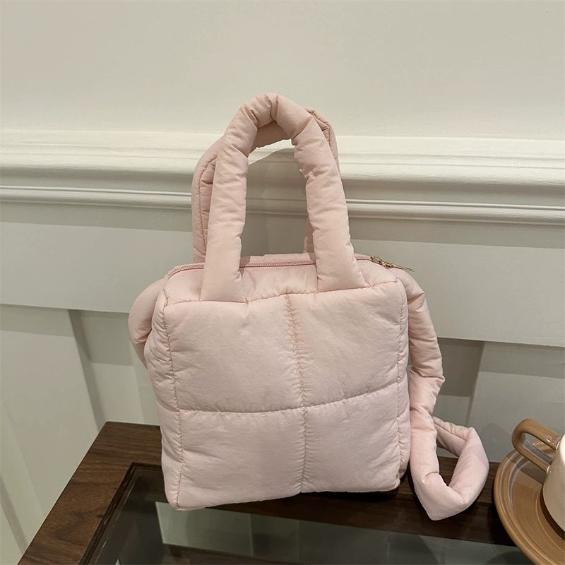 Soft demi-season pillow, one-shoulder bag