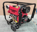 萨登 2,5-дюймовый вакуумный самовсасывающий дизельный водяной насос, подходящий для ручных противопожарных соединений и небольшого дренажа чистой воды.