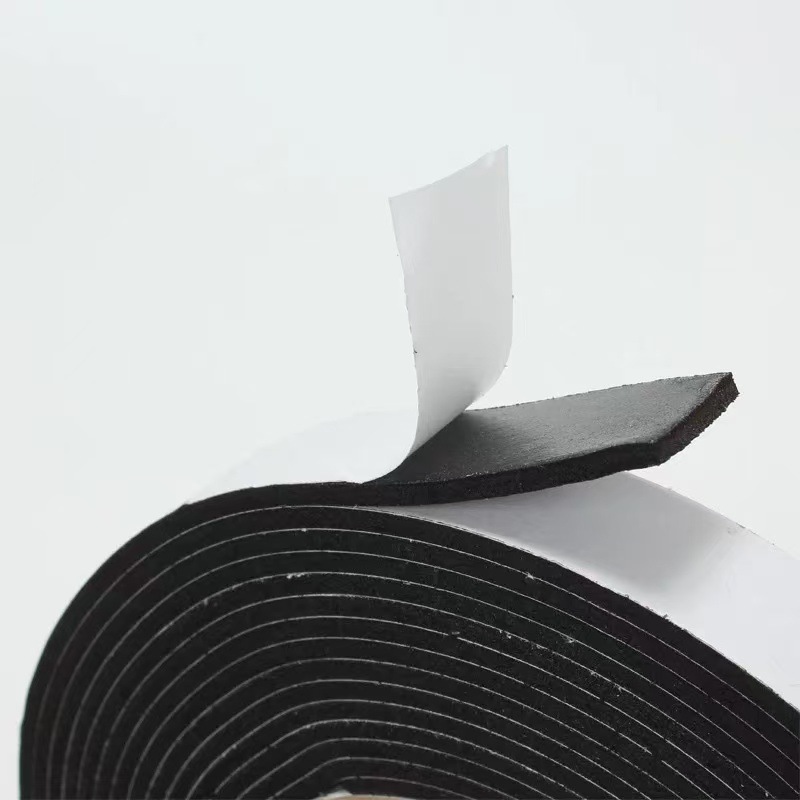 EVA泡棉双面胶加厚高粘海绵隔音减震密封胶条泡沫双面胶3mm厚现货