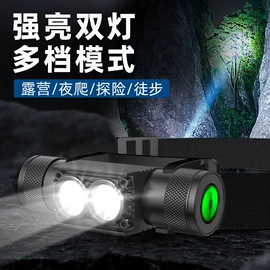 头灯头戴电筒;户外头灯;手电筒