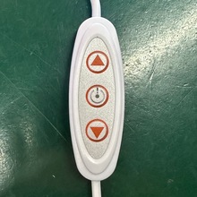 三键控制器5V12V10挡无级调光开关线霓虹灯开关单色LED灯具2米3A