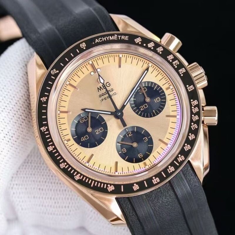 Os Snoopy Tape Speedmaster Watch Men's Watch Multifunctional Chronograph Fully Automatic Mechanical Watch Quartz Watch Cross-Border Foreign Trade