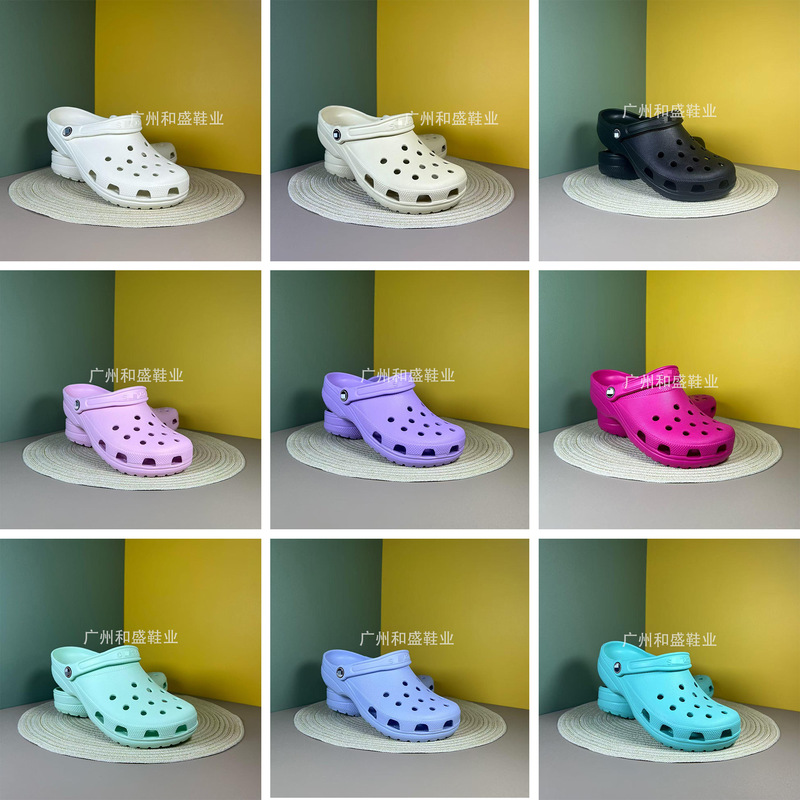 Dropshipping of Branded Celebrity Classic Clogs for Summer Casual Wear, Unisex Couple Style, Non-Slip Eva Sandals Wholesale