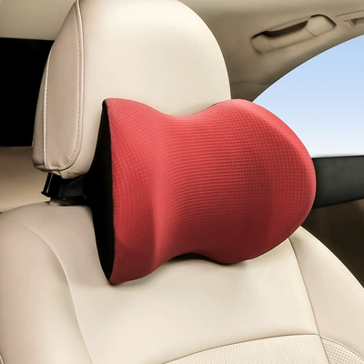 Car Pillow, Neck Pillow, Factory | Headrest - p154-wine-red-headrest