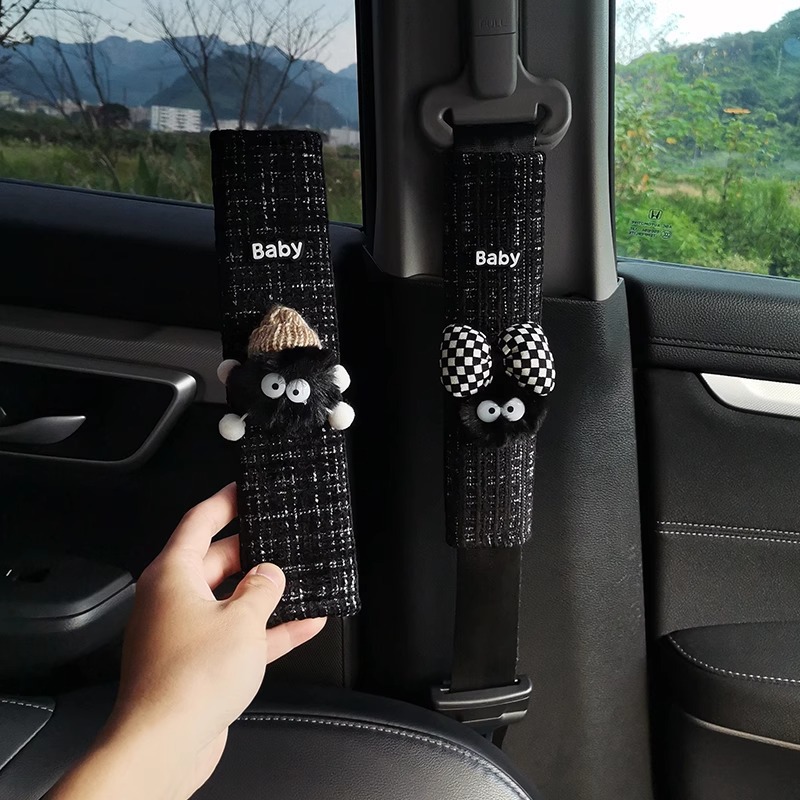 Protector para Cinturón de Seguridad de Auto de Poliéster Antidesgaste