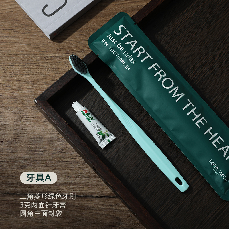 suministros de hotel desechables cepillo de dientes set de lavado cepillo de dientes de pelo suave hotel estrella residencial cepillo de dientes especial al por mayor