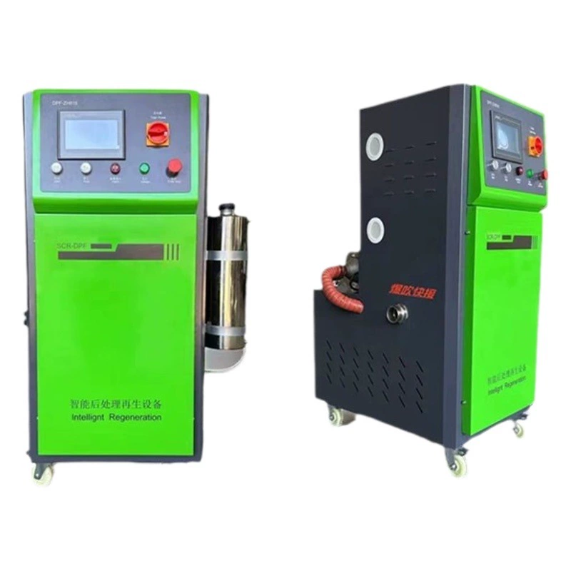 Калибровка давления, быстрое повышение температуры, 220 В, дизельная версия ZH815, загородное оборудование для высокотемпературной регенерации с шестью выхлопными трубами, несущая DPF