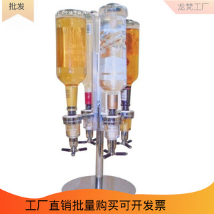 Rotating Wine Rack Liquor Dispenser 4-Piece Dining Set Red Wine Rack Creative Wine Rack Pourer Rack Inverted Bar Top