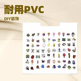 工厂直销运动徽章热气球系列鞋花鞋扣洞洞鞋花园鞋DIY装饰扣辅料