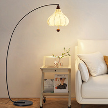 中古风书房柿子钓鱼卧室灯具简约落地沙发角落氛围灯装饰复古客厅