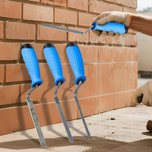 4件套抹泥刀不锈钢加厚批灰刀抹灰铲收光刀泥工瓦工铺贴瓷砖工具