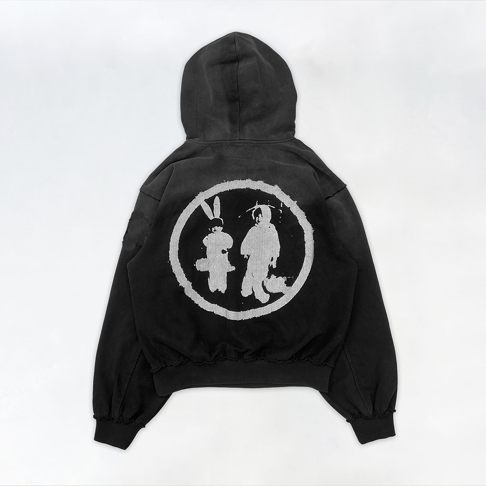 Men's Clothing European And American Wholesale Sweatshirt Printed Pattern Long Sleeved Pullover Hoodie Sweatshirt Jacket Trendy Street_viptrois.com