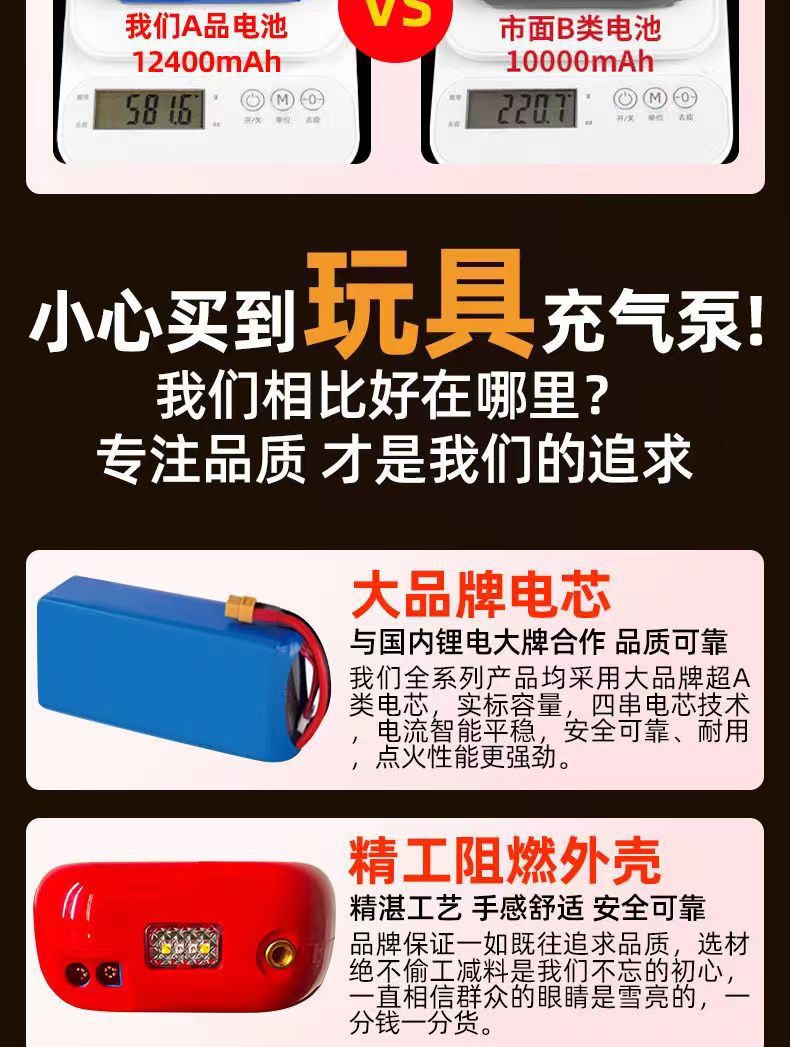 High-Power Car Power Loss Strong Start Wireless Digital Display Car Tire Special Pump Portable Car Air Pump