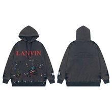 2024�ﶬ�¿� LANVIN �T�f��ī��ĸlogoӡ���Bñ�l����Ůͬ�����l