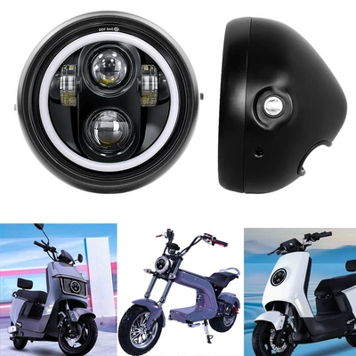 Cross-Border Motorcycle Led Headlight Ön faralar - 65inch-restoration-car-lights-ip67waterproof-degree