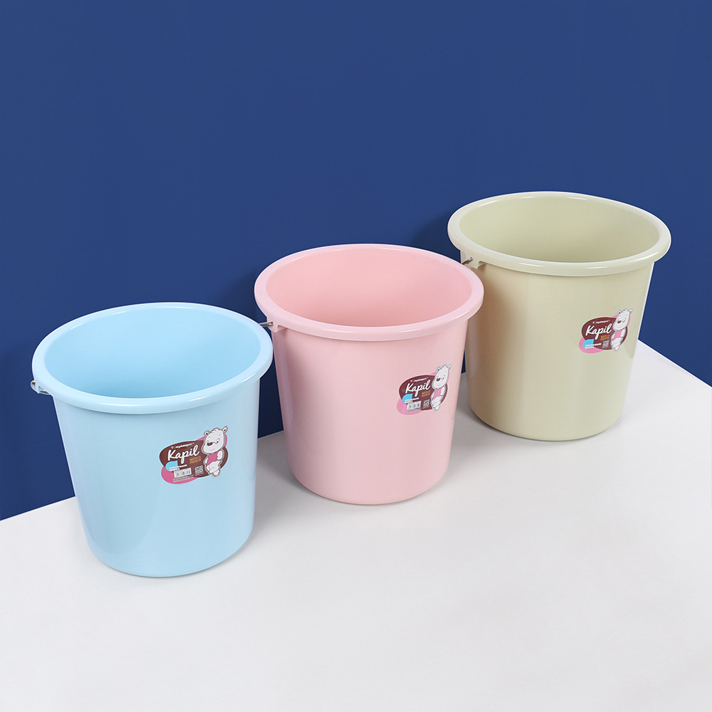 Portable Water Bucket Household Student Shower Bucket Dorm Laundry Bucket Thick Wash Car Bucket Durable Bucket Plastic Bucket Wholesale