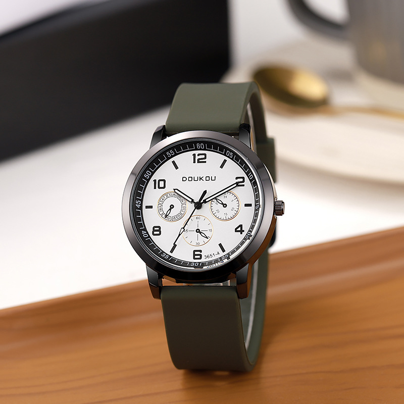 New Cross-border Student Party Watch Men's and Women's Korean Style Junior High School Large Dial Couple Niche Guangzhou Watch