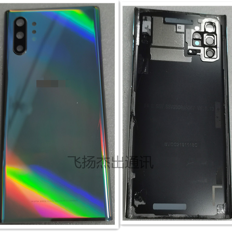 For Samsung note10 battery cover note10 back cover note10plus battery cover middle frame metal For Samsung note10 battery cover note10 back cover note10plus battery cover middle frame metal
