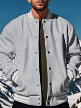 Z 74216 American Style Stand Collar Baseball Jacket Pants ��