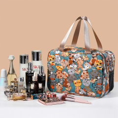 New Handbag Top Handle Bag Travel Storage Bag Women Portable Makeup Bag Cosmetics Storage Bag