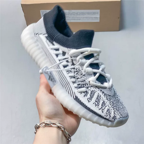 Putian shoes, Kanye West Yeezy Boost 350 V2 CMPCT, slate red low-top sneakers, men's casual running shoes