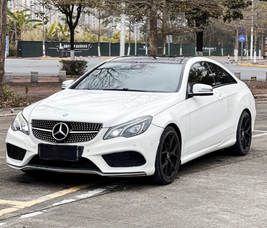 Suitable for Mercedes-Benz E-Class Coupe E200 E260 Coupe W207 Modified New Surround Headlight Front and Rear Bumper Grille