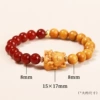 Agate bracelet sandalwood