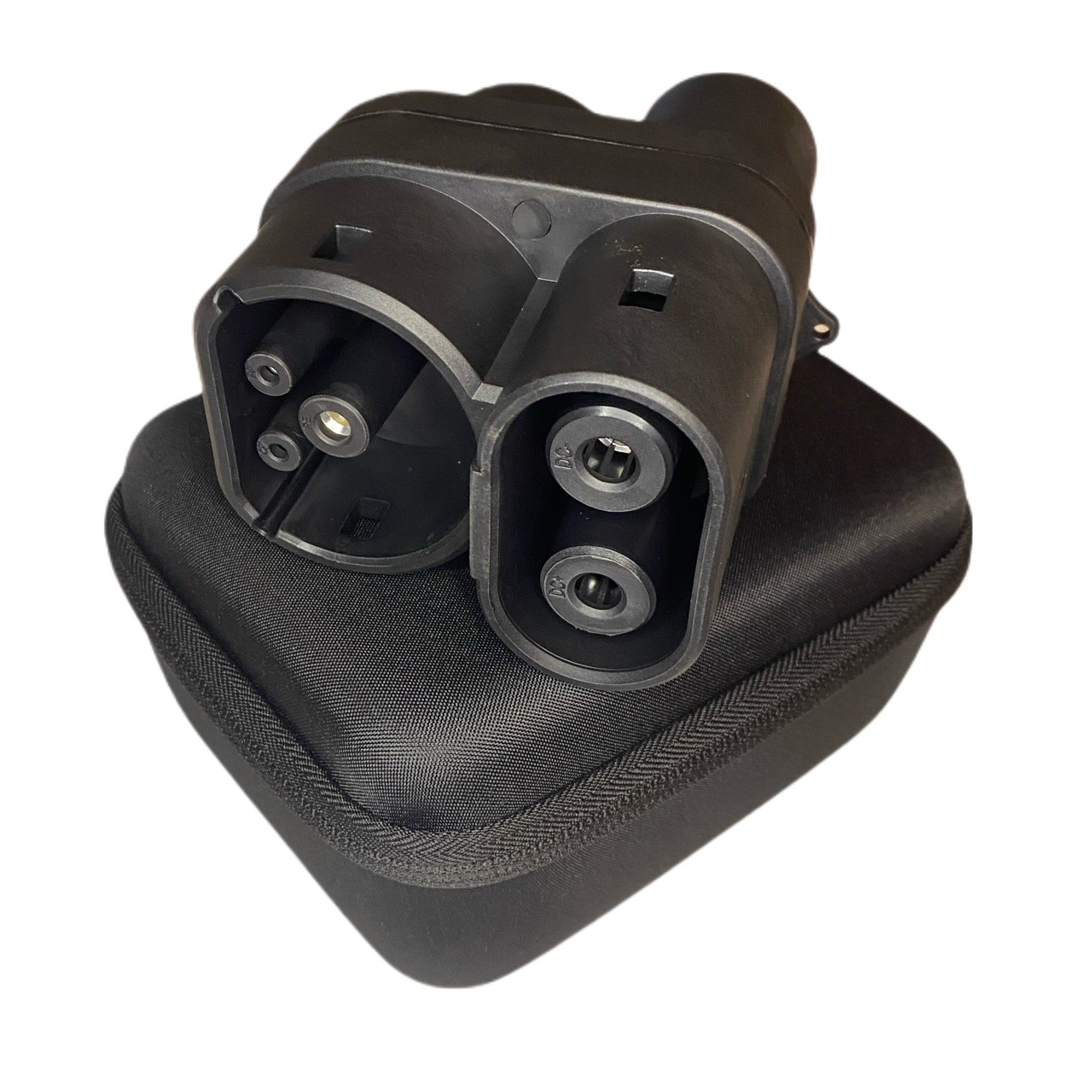 CCS1转CCS2直流快充转接头美标转欧标DC超充转换头250A台湾韩国