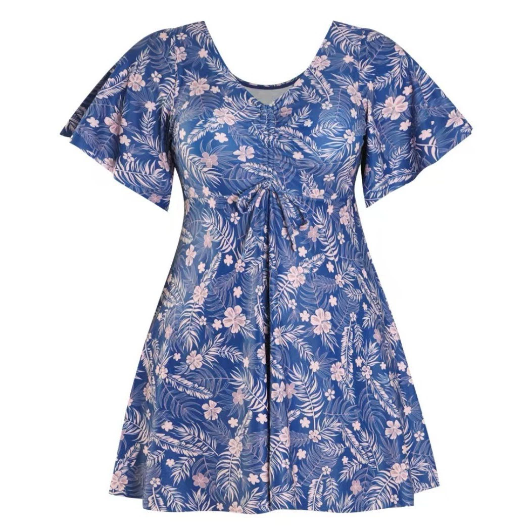 Swimwear for mother, fashionable dress, skirt, plus size