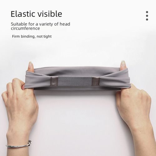 Headband Sports Sweatband Basketball Outdoor Cycling Unisex Sweatproof Aerobic Fitness Yoga Wide Absorbent Scarf