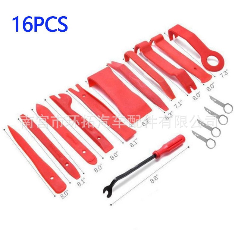 모든 빨간 16pcs/opp 가방